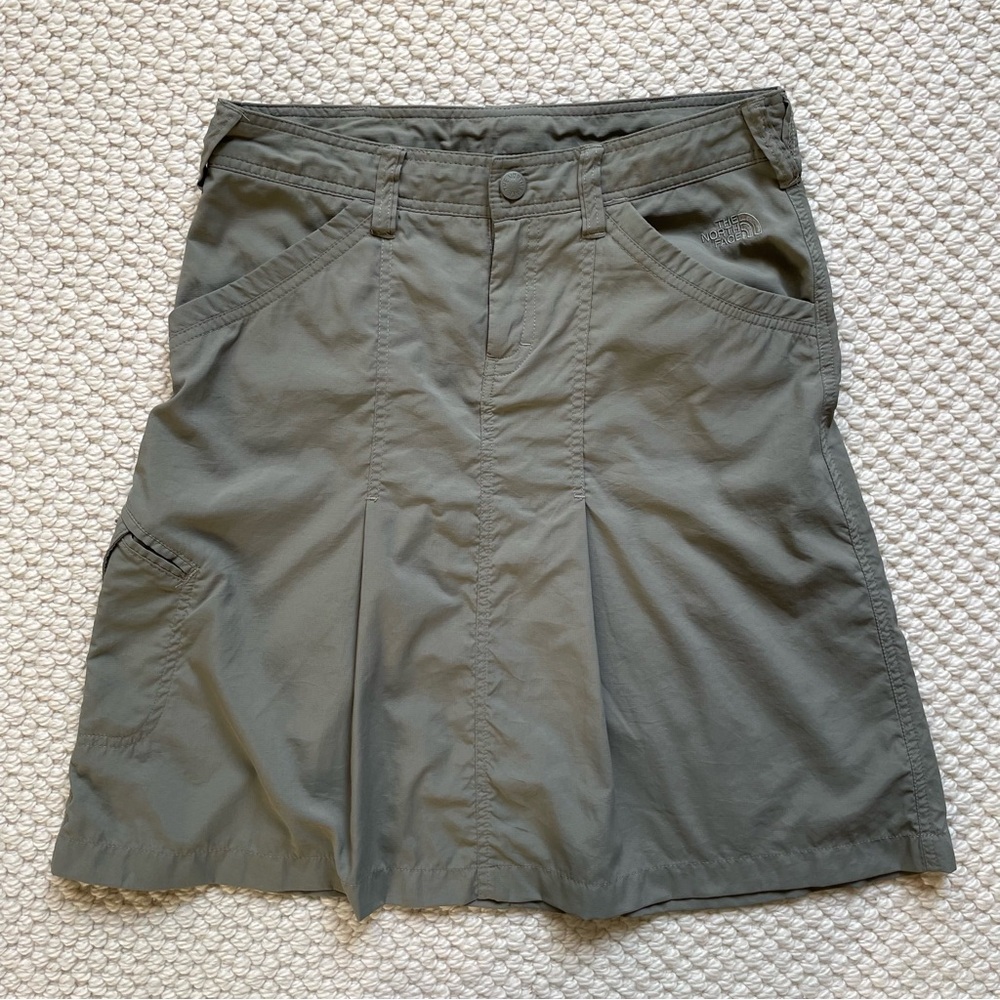 The North Face khaki skirt